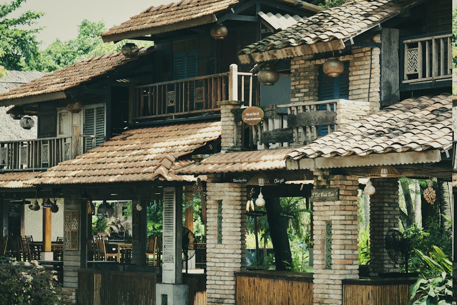 Doğu Anadolu köy konağının dış mekan görüntüsü