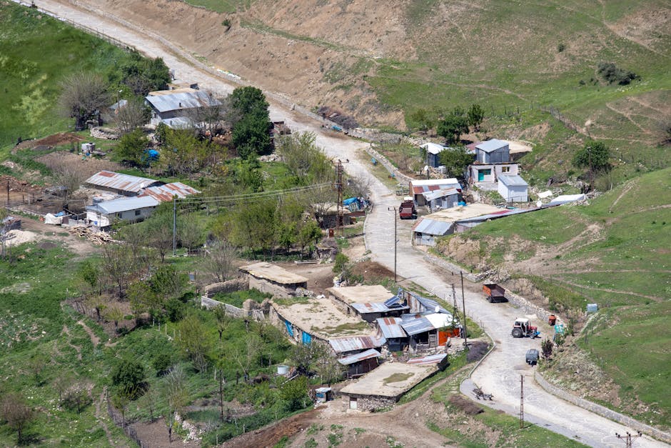 Doğu Anadolu'da köy yaşamı ve konaklama sahnesi