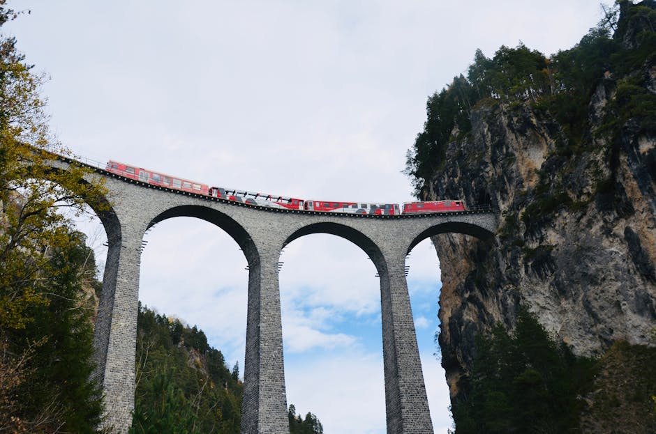 İstanbul'dan Avrupa'ya tren yolculuğunu gösteren manzara fotoğrafı